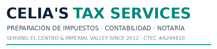 Celia's Tax Services